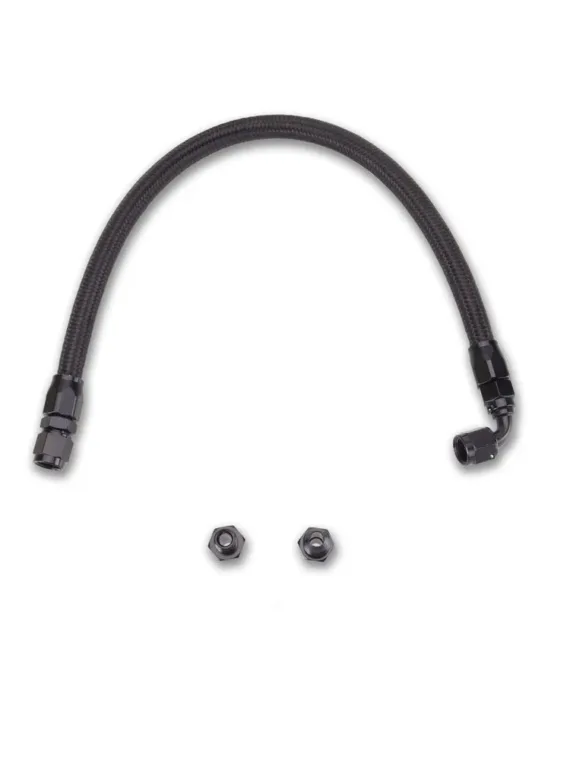 Titan Motorsports Toyota Supra MK4 FUEL DAMPER BYPASS LINE - BLACK