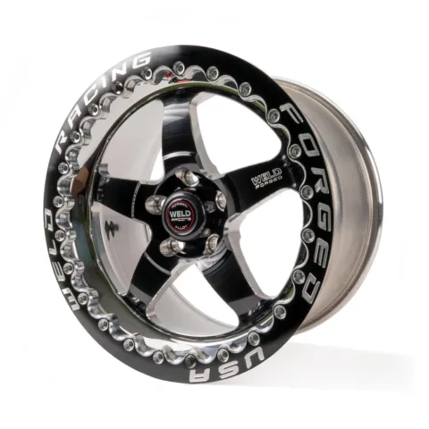 Weld S71 17x10.5 Rear Beadlock Black Center for 2020+ Toyota Supra MKV GR A90 / A91 wheel