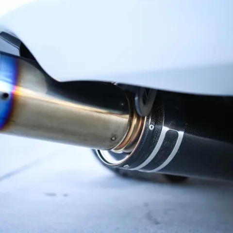 HKS RACING CARBON FIBER/TITANIUM EXHAUST FOR SUPRA