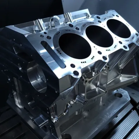 Magnus Motorsports Billet Nissan GTR VR38 Wet Block