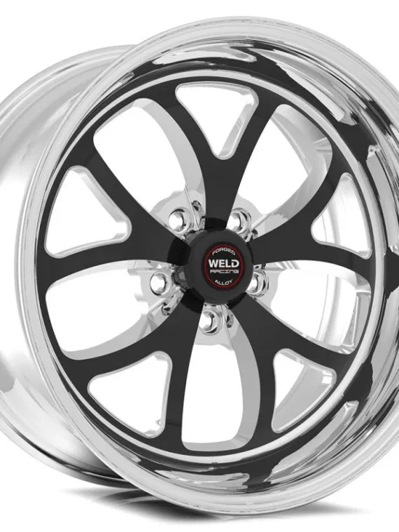 Weld Racing RT-S76 Black 17x5 Front for the 2020 Supra MKV A90 / A91